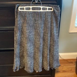 Lovely skirt olive and tan